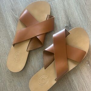 Brooks Brothers Brown Sandals